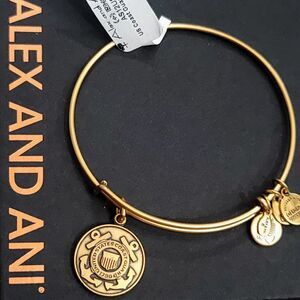 Alex and Ani US Coast Guard Charm Bracelet